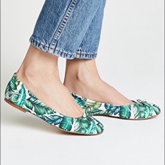 Sam Edelman Shoes - Sam Edelman Felicia Banana Leaf Print Flats